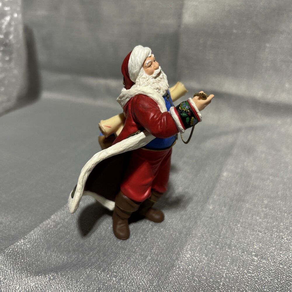 Hallmark Keepsake Christmas Tree Ornament Santa Claus Set Vintage 2001‎ - Picture 5 of 11
